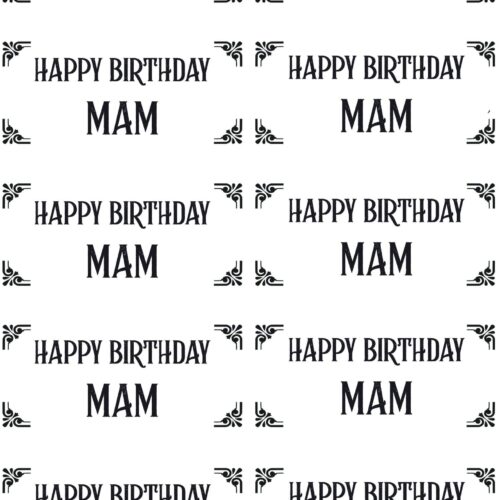An image featuring twelve identical "Birthdays for Her Gift Box Labels" messages in black text on a white background, each bordered by decorative corner flourishes – perfect for celebrating her special birthdays or adorning a gift box.
