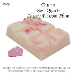 taurus rose quartz cherry blossom plum
