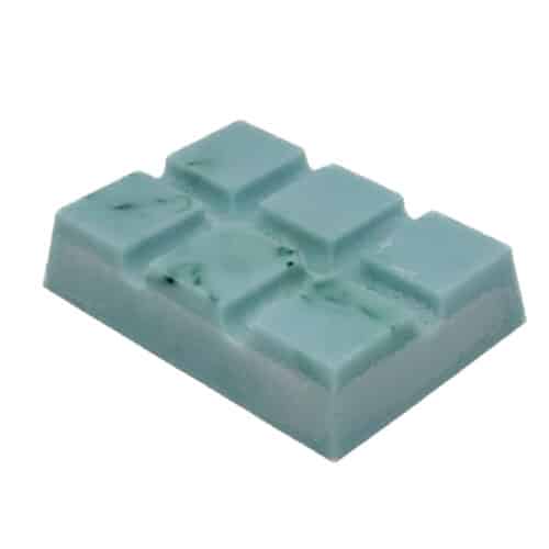 wax melts, After the Rain Wax Melt with segmented design is displayed on a white background—its unique color evokes the mysterious allure of Alien Perfume.