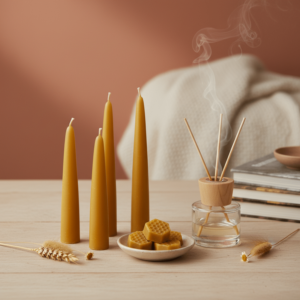 Beeswax Candles: A Comprehensive Guide to Their Benefits & Craft - Explore the natural beauty and benefits of beeswax candles. Discover their craft