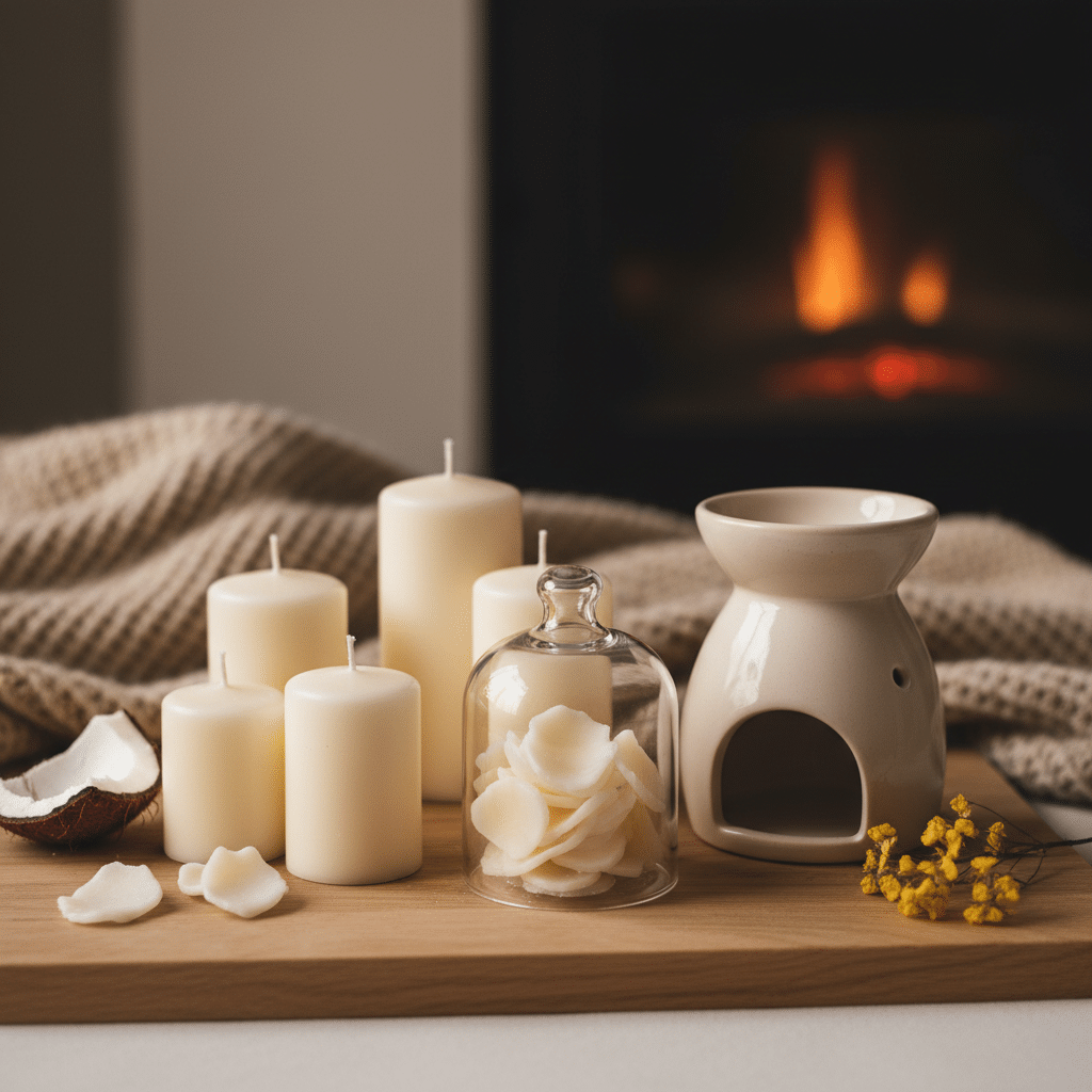 Beginner Wax Melt Starter Kit: Coconut & Rapeseed Excellence – Matty's Candles UK - Discover Matty's Candles' beginner wax melt starter kit, featuring vegan, soy-fr