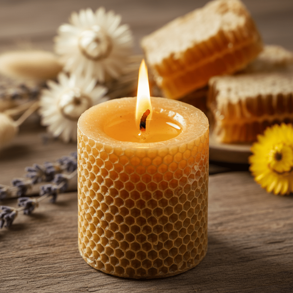 The Golden Glow: Uncovering the Remarkable Benefits of Beeswax Candles for Your UK Home - Discover the incredible benefits of beeswax candles for your UK home, from natur