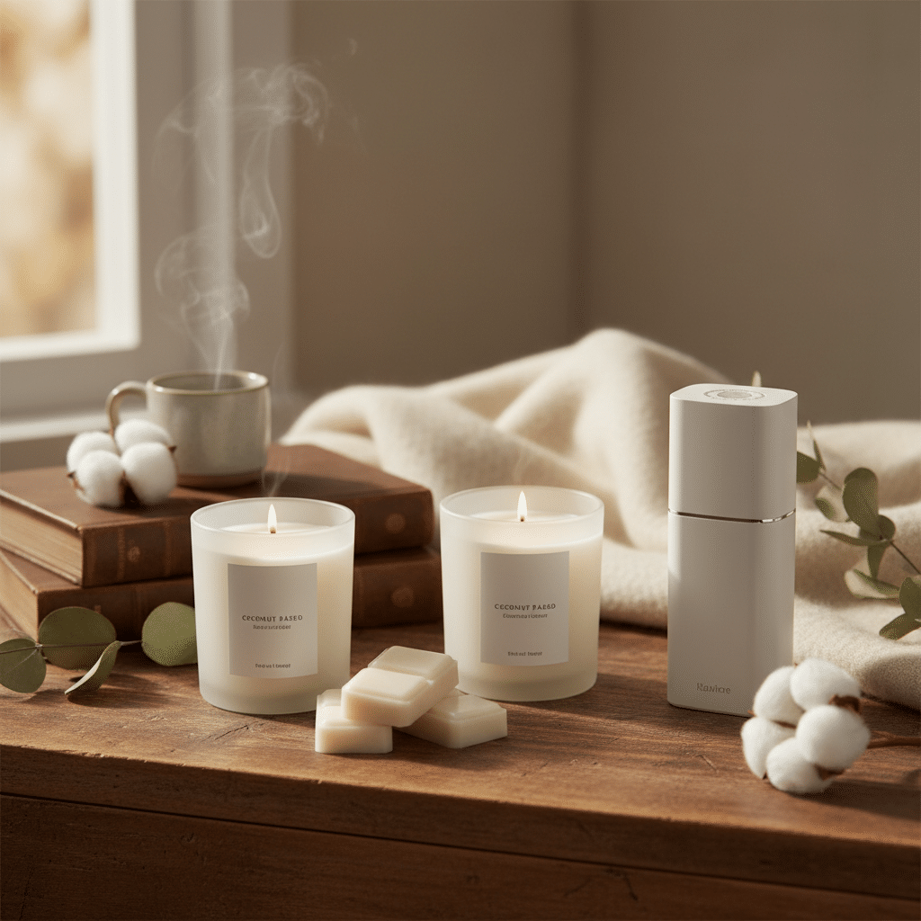 Unlock Superior Home Fragrance: The Benefits of Coconut Wax Over Soy | Matty's Candles UK - Discover the superior benefits of coconut wax over soy for cleaner, longer-lasti