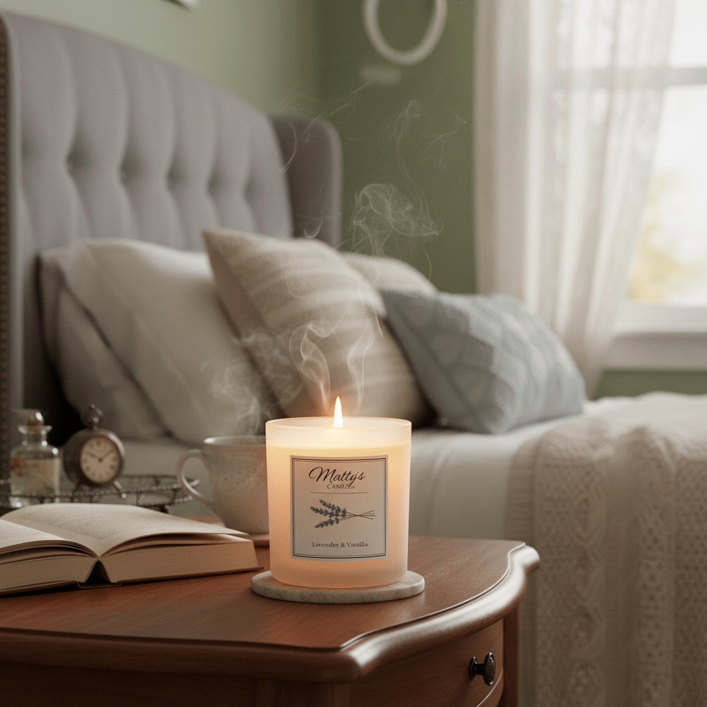 Drift Away: Discover the Best Candle Scents for Ultimate Relaxation and Deeper Sleep - scents for relaxation and sleep — Unwind and sleep better with Matty's Candles.