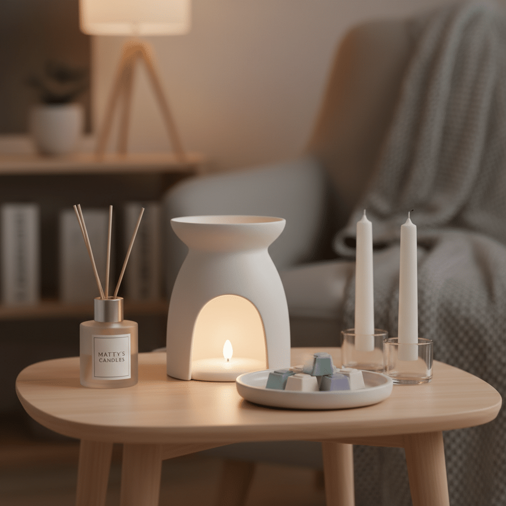 Discover the Best Wax Melt Warmer for Small Rooms in the UK | Matty's Candles - Find the best wax melt warmer for a small room in the UK. Our guide helps you ch