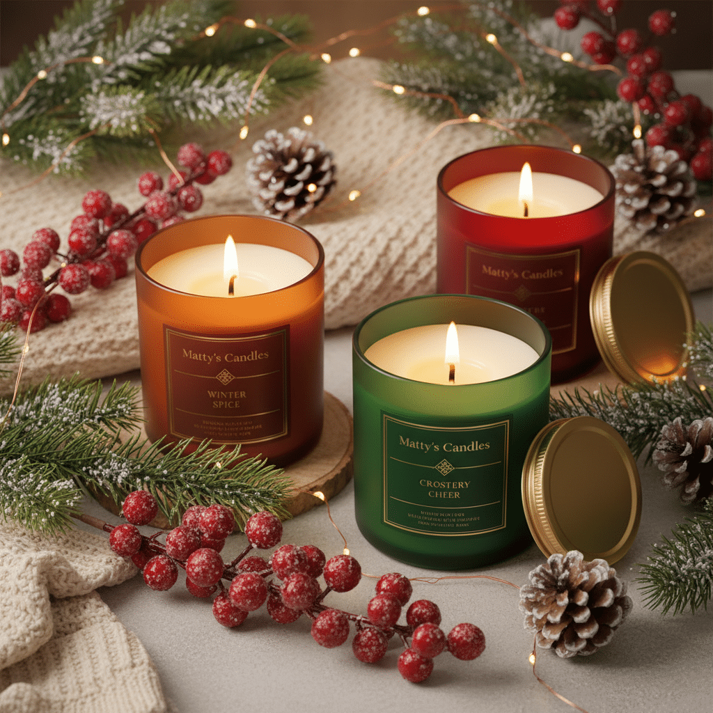 Embrace the Festive Glow: Your Ultimate Guide to Christmas Candles from Matty's Candles - Discover the magic of Christmas with Matty's Candles' exquisite collection of fe