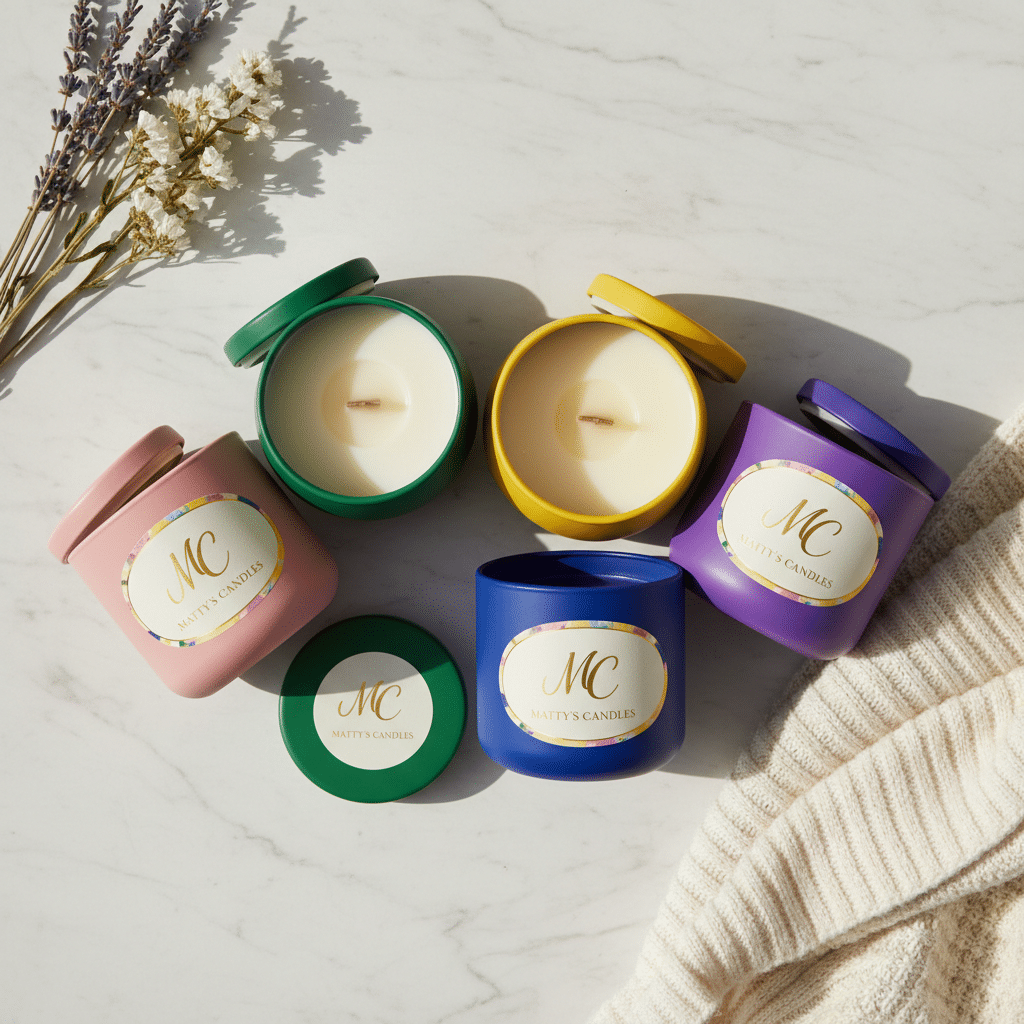 Ignite Your Space: Discover the Vibrant World of Matty's Candles Colour Pop Collection - Colour Pop candles — Discover Matty's Candles Colour Pop collection of luxury sc