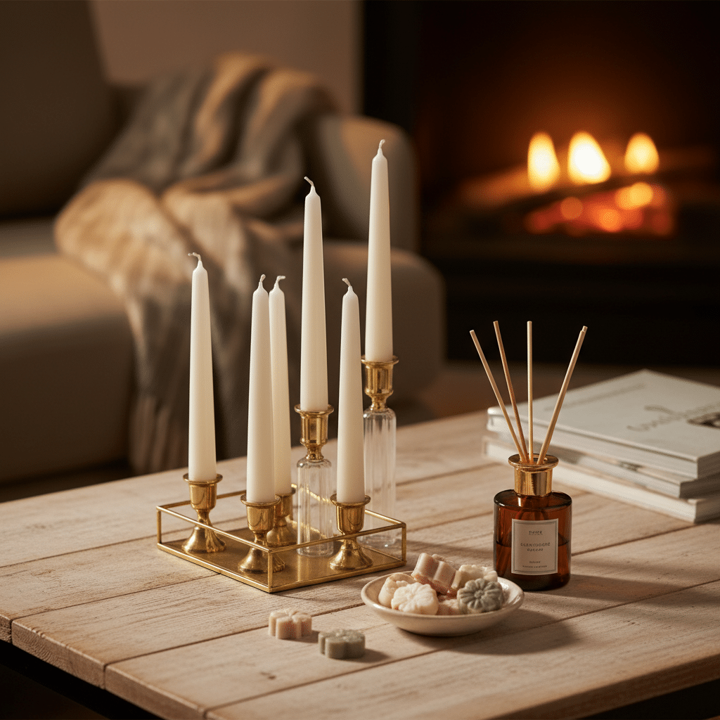 The Art of Decorating with Taper Candles: Elevate Your Home's Ambiance - Discover the art of decorating with taper candles to create exquisite ambiance i