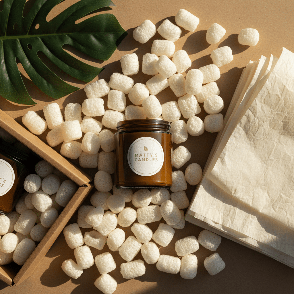 Our Commitment to Eco-Friendly Packaging: A Sustainable Journey with Matty's Candles - Discover Matty's Candles' commitment to eco-friendly packaging in the UK. We use