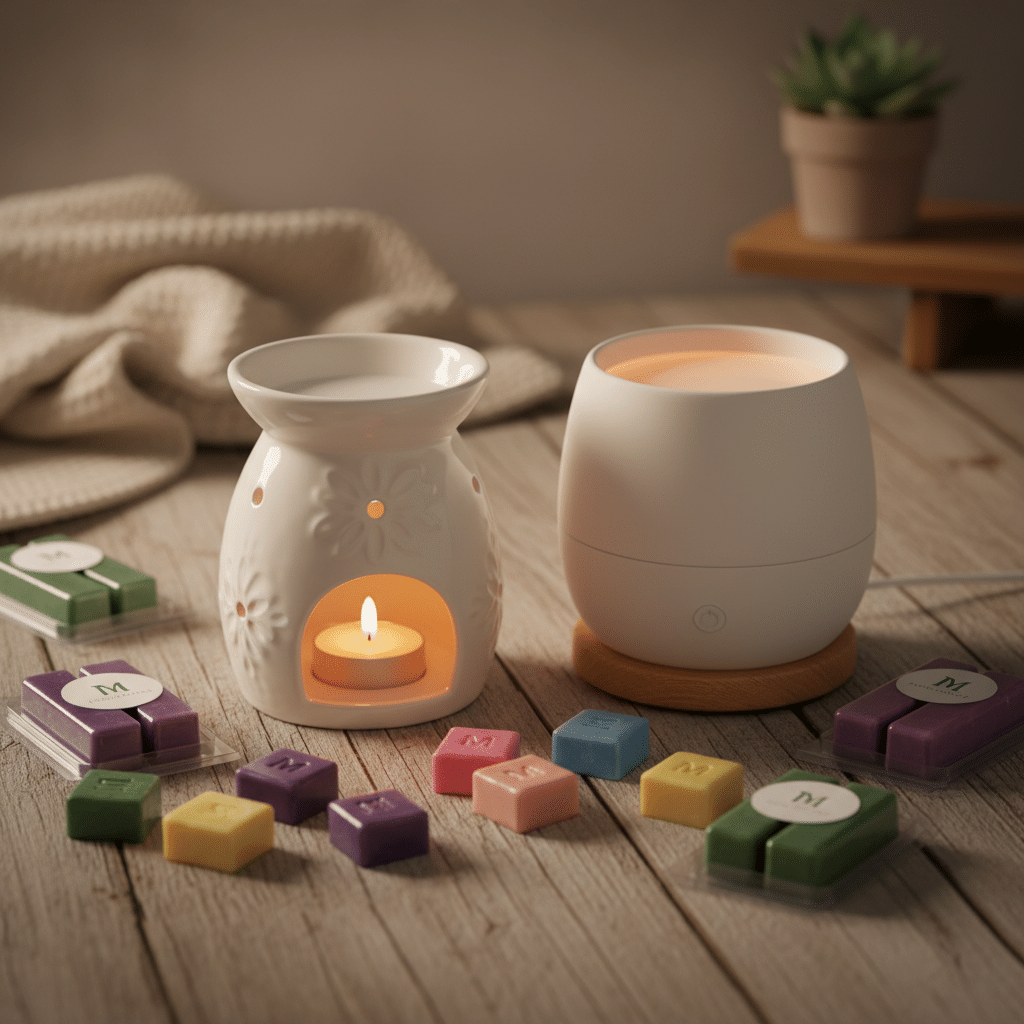 Choosing Your Perfect Scent Journey: The Ultimate Guide to Wax Melt Warmers in the UK - Choosing your perfect wax melt warmer? Explore the pros and cons of electric and