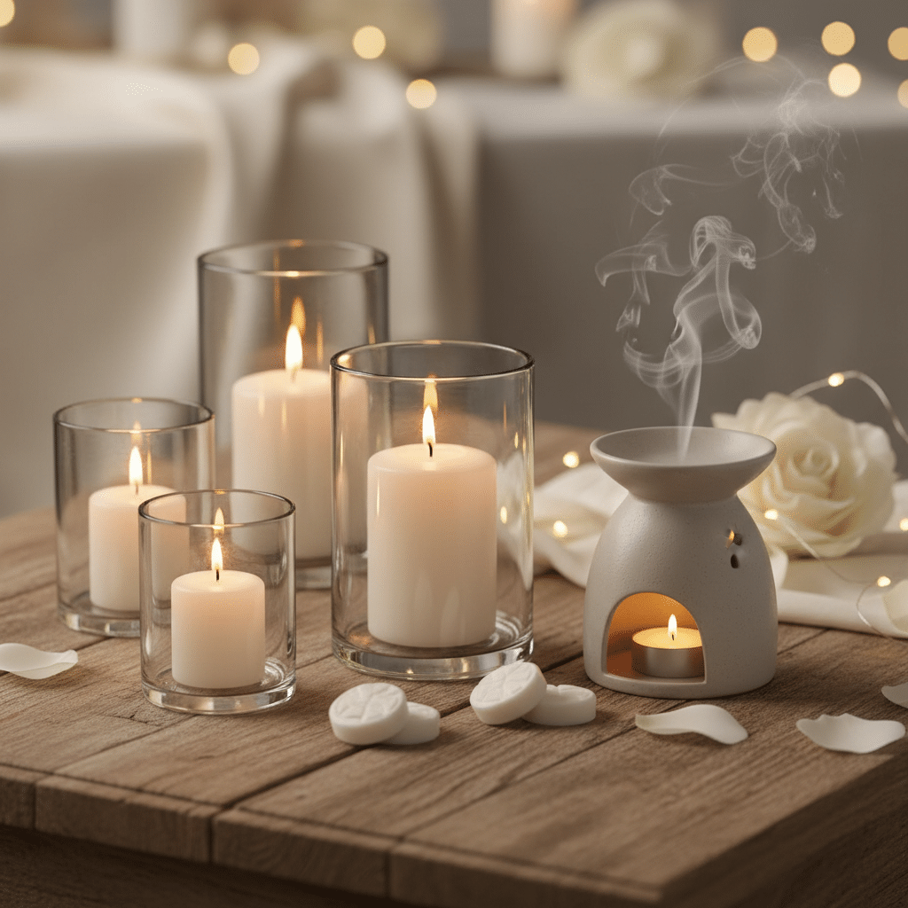 Elevate Your Special Day: Elegant Glass Hurricane Candle Holders for Wedding Decor - Discover exquisite glass hurricane candle holders for your wedding. Create a mag