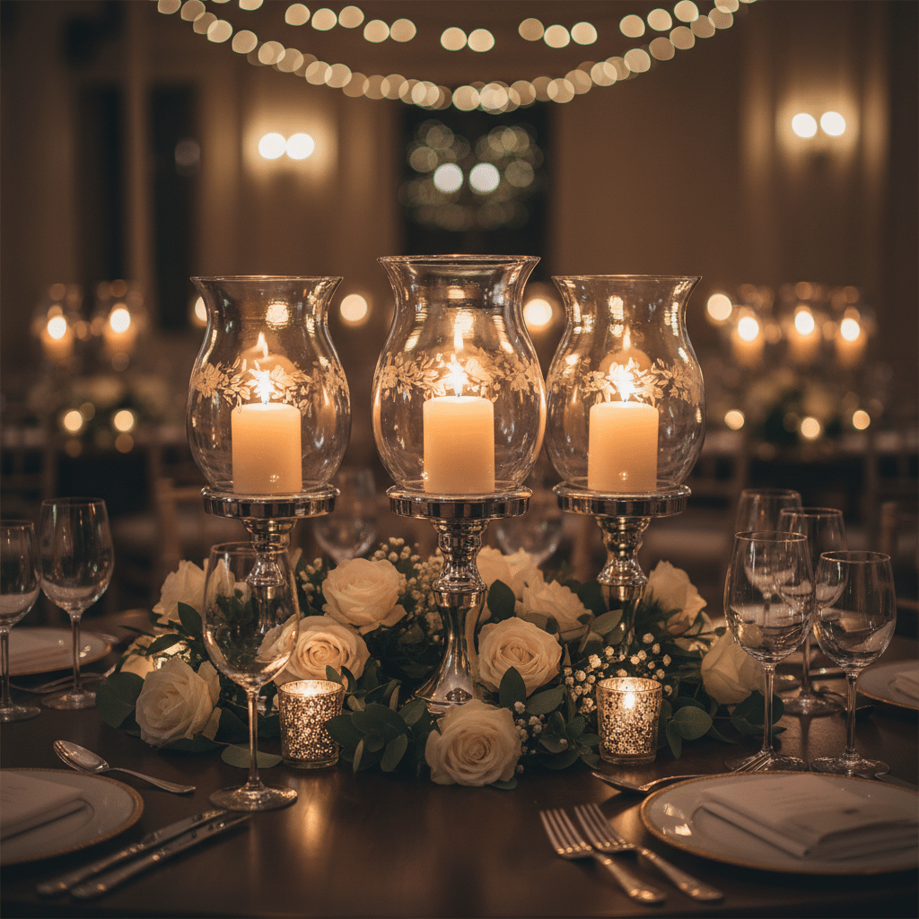 Elegant Illumination: Your Ultimate Guide to Glass Hurricane Candle Holders for UK Weddings - glass hurricane candle holders wedding — Illuminate your UK wedding with elegant