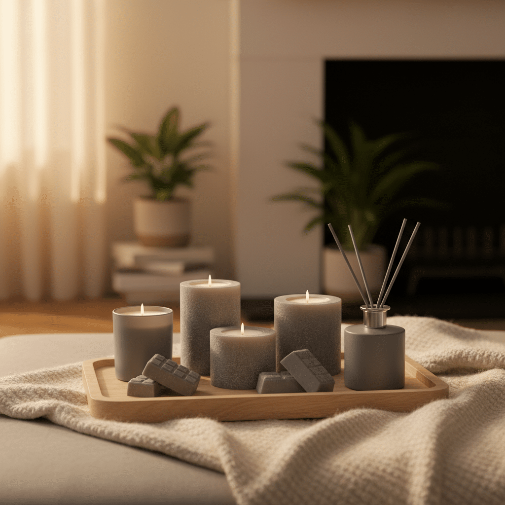 Discover the Enduring Elegance of Grey Candles for Your UK Home - Elevate your interior design with the timeless sophistication of grey candles. E