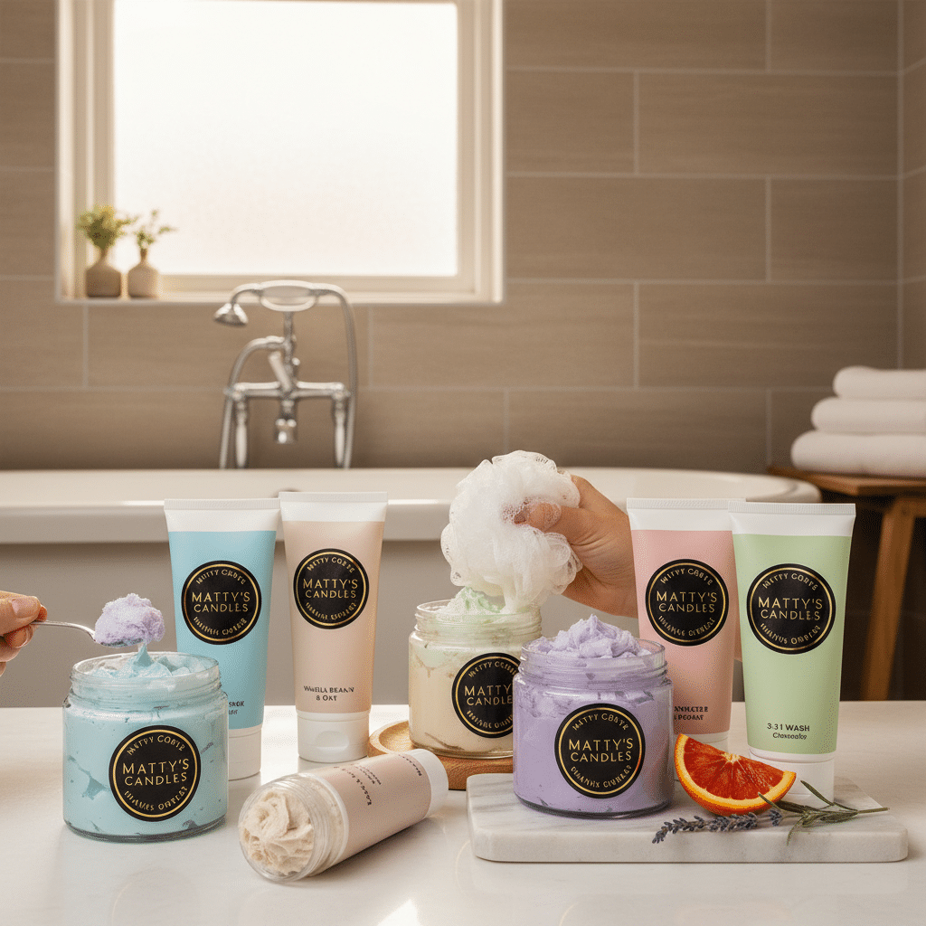 Elevate Your Daily Ritual: Discover Matty's Candles' Luxurious Bath & Body Collection - Matty's Candles Bath — Discover Matty's Candles' luxurious UK bath & body range