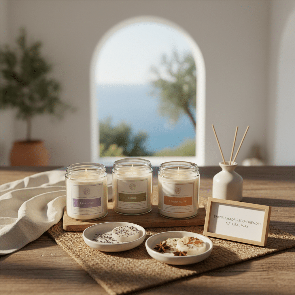 Escape to the Mediterranean: Discover Matty's Candles' New Collection - Mediterranean Collection candles — Transport your home to the Mediterranean with
