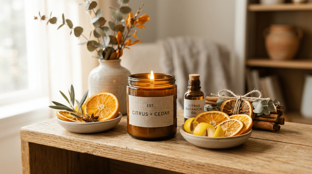 The Natural Power of Citrus: Enhancing Home Fragrance Sustainably