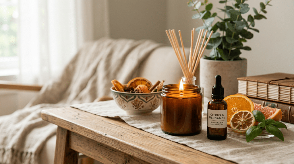 The Natural Power of Citrus: Enhancing Home Fragrance Sustainably