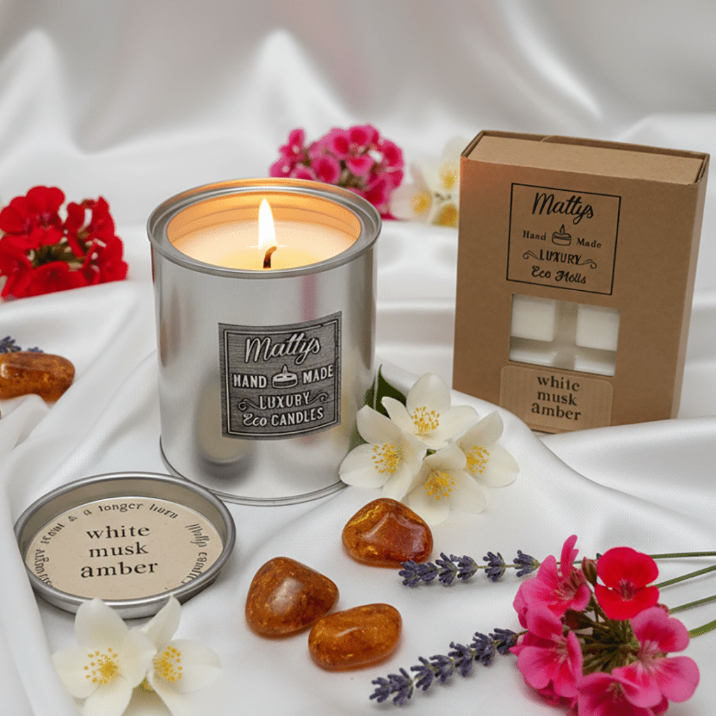 White Label Wax Melts UK: Elevate Your Brand with Bespoke Fragrance Solutions - Launch your brand with premium white label wax melts in the UK. Matty's Candles